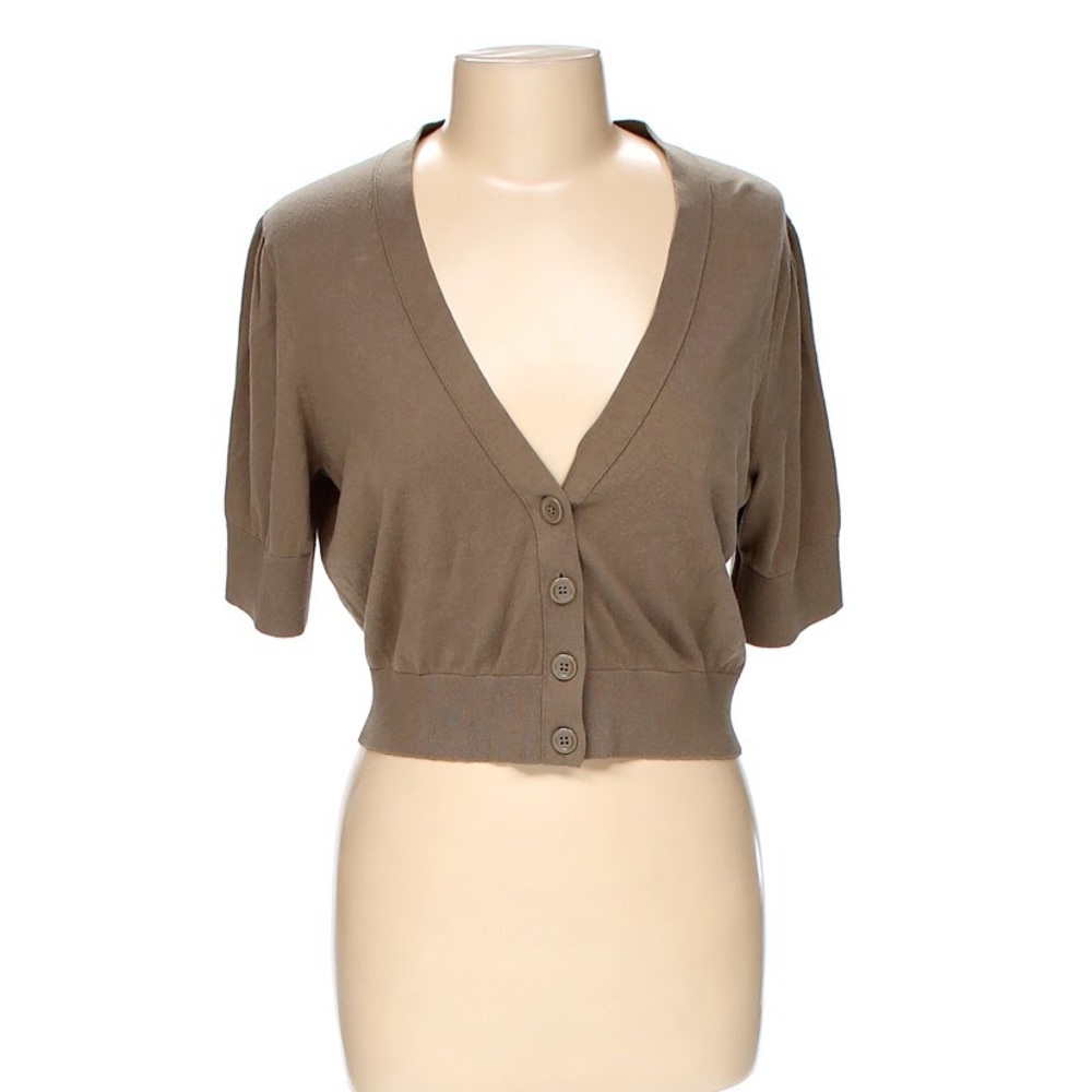 Banana Republic Short Sleeve Cardigan Size Large